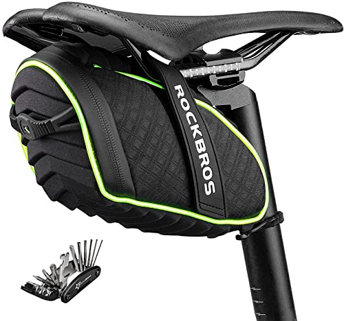 ROCKBROS Saddle Bag with Multifunctional Bike Multi Tool