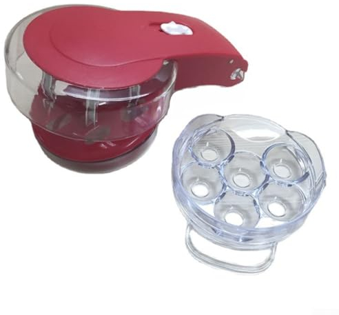 Comodo snocciolatore per ciliegie efficiente snocciolamento di 6 ciliegie allo stesso tempo, leggero, portatile e facile da pulire