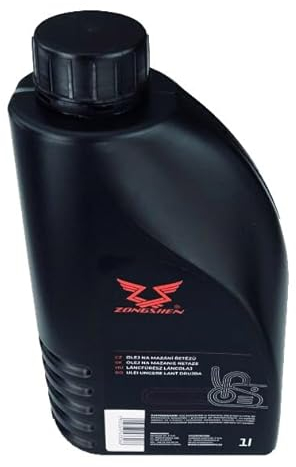 Olio per catena di olio per spada, olio per motosega, compatibile con Stihl Husqvarna Fuxtec Scheppach Oregon Bosch, 1 l
