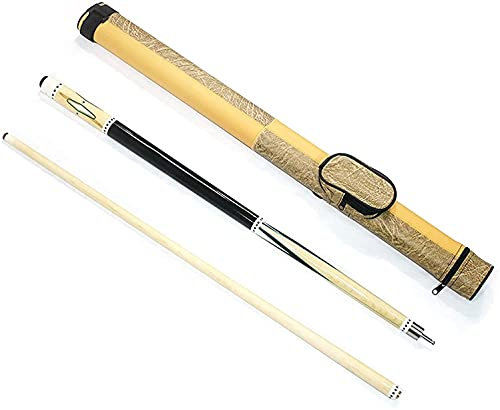 Snooker-Queues, Snooker-Queue, Pool-Queues, Billard-Queue für Erwachsene, 57 Zoll, 12–13 mm, Billard-Queue 1/2, handgefertigt, Ahorn, handgefertigt, Snooker-Queue 19 oz, mit Queue-Tasche, ausgezeich