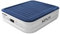 KPUY Colchón Hinchable Doble con Bomba Eléctrica Integrada, Colchón Hinchable Matrimonio en 3 Minuto, Auto Hinchado/Deshinchado, Superficie Aterciopelada para Hogar, Colchón Inflable 203x152x46cm,Azul