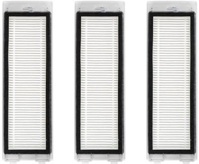 (3 Piezas) Filtros Hepa De Repuesto Q Revo Compatibles Con Aspiradora Robot Roborock Q Revo, Kit De Filtros, Piezas De Repuesto, Kit De Accesorios De Filtros 3 Piezas