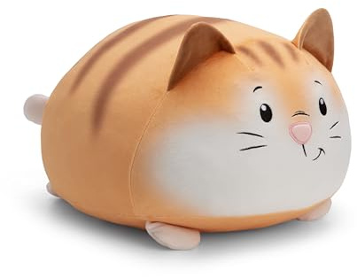 NICI doudou Chill-NICI Chat 30x34 cm - beige - Peluche douce, adorable pour câliner et jouer, pour enfants et adultes, une excellente idée cadeau - 61692