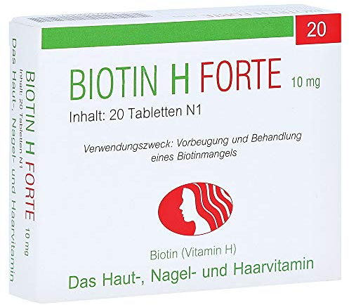 BIOTIN H forte 10 mg Tabletten 20 St