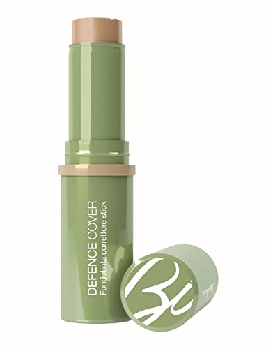 Bionike Defence Cover - Fondotinta Correttore Stick Second Skin, per Pelli Sensibili e Intolleranti con Discromie, Contrasta Macchie e Inestetismi della Pelle, Effetto Comfort a Lunga Durata, 40 ml