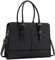 Lubardy Bolso Mujer Impermeable Bolsos Bandolera Grande Bolso Ordenador 15.6 pulgadas Gran Capacidad Bolsa Tote Shopper Negro