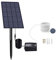 Andoer Solar Pond Oxygenator 2W Plug-in Solar Oxygen Pump Fish Tank Oxygenator Aquarium Oxygen Aerator Air Pump Fishing Aerator with Pipe Air Bubble Stones for Garden Fish Tank Outdoor Pool Pond