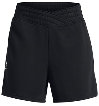 Unter Armour Femme UA Rival Terry Short, short running femme, short sport confortable en sweat léger, short femme pour l'échauffement et l'entraînement