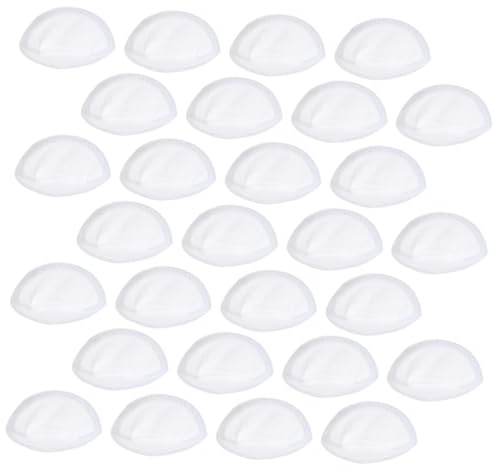 FUNOMOCYA Discos Absorbentes Desechables para Comodidad Diaria para Lactancia Materna 100 Diseño Adhesivo y Material No Tejido Blanco, Ultrafinos y Transpirables