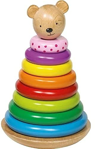 Goki 58916 - Stapel-Stehauf-Bärchen