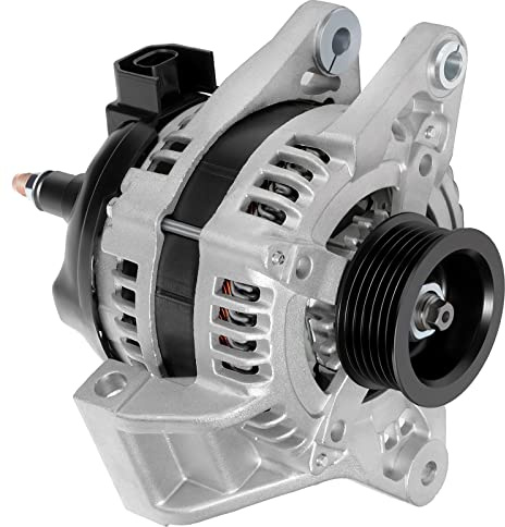 SCITOO Alternator Fits for Cadillac DTS V8 4.6L 06-10, for Buick Lucerne V8 4.6L 06-10 - 12V 150Amp High-output CW 6-Groove Pulley, Replace OE 11178 20843302 25755840 104210-4370 104210-5990