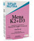 Sifar Nutra Mena K2+D3 | Vitamine K2 (ménaquinone-7 dans l'huile d'olive) | Vitamine D3| VitaMK7 | complément pour les os, les dents, les muscles | absorption du calcium| Sans gluten ni lactose
