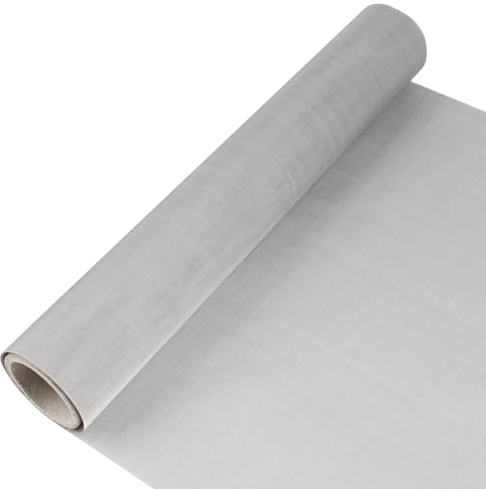 DBREAKS Drahtgeflecht Feinmaschig, 200 Mesh Edelstahlgewebe, 304 Edelstahl Drahtgewebe, 30x100cm Wire Mesh, Filtrationstuch&Filtersieb Blatt, Drahtgitter für Nagetiere Fenstergitter Filternetz