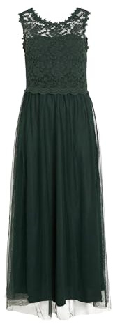 Vila Female Maxi Dress Vilynnea Lace, Scarab 1, 8