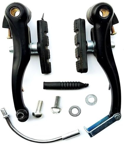 YIMINI 1 Paar Fahrrad Bremse V Brake Set, Vordere Und Hintere MTB Bremse, Felgenbremsen Hinterradbremse Fahrrad, Bremse Radfahren V Bremse Ersatz, Für Die Meisten Mountainbikes Und Fahrräder