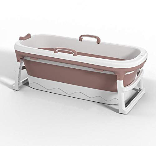 Bañera portátil plegable para adultos, barril de sauna plegable de plástico grueso para el hogar, bañera de spa fácil de almacenar y usar
