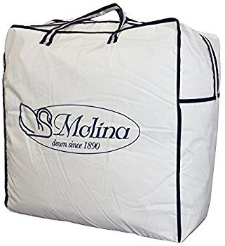 Molina 100% PIUMINO D' OCA SIBERIANO ULTRA BIANCO ISLANDA QUATTRO 4 STAGIONI COMBINABILE ***+* LETTO MATRIMONIALE 250 * 200 DUE PIAZZE