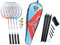 Talbot-Torro Unisex – Erwachsene Badminton-und Federball, 4-Fighter Set, 449408, OneSize