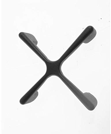 Griglia in ghisa Electrolux Rex Aeg Zanussi 1 fuoco 155 x 155 3546306014