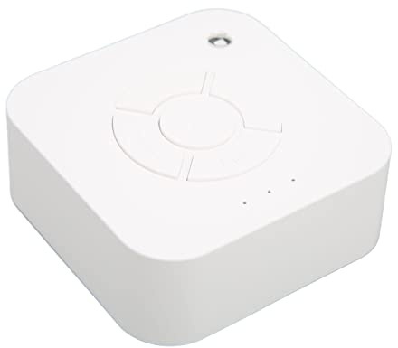 Lugnande Ljudmaskin, Portable White Noise Sleep Sound Machine med 8 Lugnande Ljud, Sleep Timer & Volymkontroll, Smart White Noise Sound Machine för Hem, Kontor, Resor