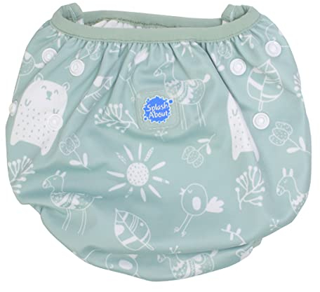 Splash About Pañal de Natación Ajustable Baby and Toddler Swim Nappy, Sunny Bear, 1-3 años Unisex bebé