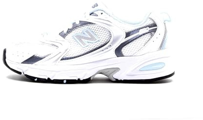 New Balance Herren 530 Sneaker, Weiß/Palmblatt, 6