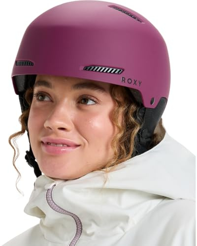 Roxy Damen Freebird MIPS Sporthelm, Traubenwein, M
