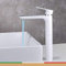 Küchenarmaturen, Waschtischarmaturen, hohe Waschtischarmatur, Badezimmerarmaturen, Mischbatterie, Wasserfall, weiße Wasserhähne, Mischbatterie, Waschbecken, Waschbeckenarmaturen, Küchenarmatur für