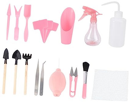 VANZACK Lot de Outils De Plantation pour Plantes Grasses Kit De Transplantation De Mini-Fleurs Outils De Jardinage Compacts Et Pratiques