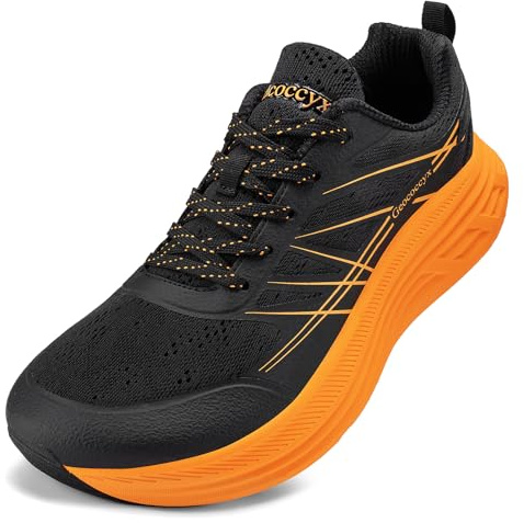 Geococcyx Zapatillas Running Hombre Puntera Ancha Naranja 44 EU