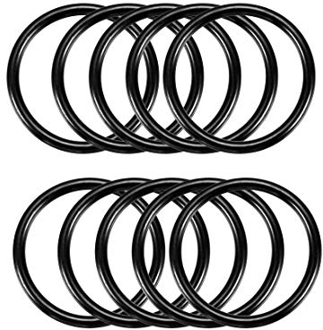 sourcing map Packung mit 10 Dichtungsringe O-Ringe metrische Dichtung 30mm AD 25mm ID 2,5mm Breite