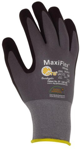 MAXIFLEX ULTIMATE Nylon-Strickarbeitshandschuhe 12 PAAR, 7