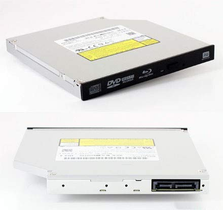 Slim-LINE DVD+-R/RW Blu-ray XL Panasonic SATA