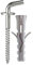 Masidef: Member of the Würth Group - Tasselli in nylon diametro 6 x 30 mm senza collarino con gancio corto a vite 12 pezzi.