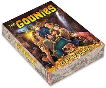Aquarius Goonies Playing Cards – Baraja de Cartas temática de Goonies para Tus Juegos de Cartas Favoritos – Producto Oficial de Goonies y coleccionables