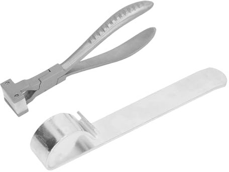 Pinza per Sfumare Braccialetti, Pinza Manuale Piegatrice Macchina per Piegare Pinza Strumento a Leva Pinza per Piegare Anelli Piegabracciali Kit Barra per Piegare Braccialetti per La Creazione di Gioi