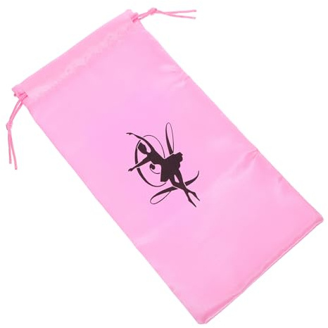 UPKOCH Bolsa con Cordón para Zapatos De Ballet De Lona Impermeable Resistente Al Desgaste 10.62X5.11 Pulgadas Organizador Portátil para Zapatillas De Baile Y Accesorios para Niñas