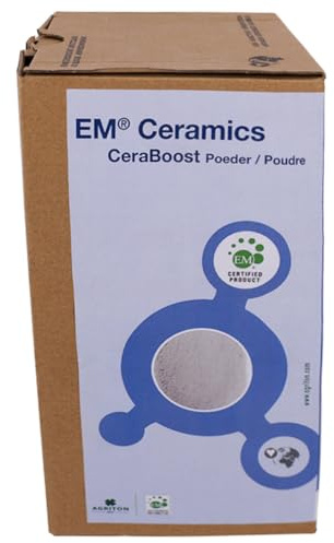 Moutta | EM® CeraBoost 1 kg | Polvere di ceramica | Migliora e rivitalizza i suoli e le piante