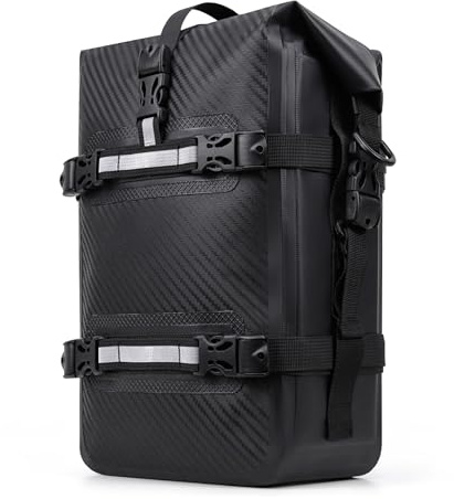 AUMTISC Waterproof Hecktache Moto vélo sac de sillon sac de vélo sac de siège de vélo 6-8.8L