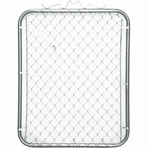 YARDGARD 48 in. x 4 ft. Galvanized Walk-Through Steel Gate