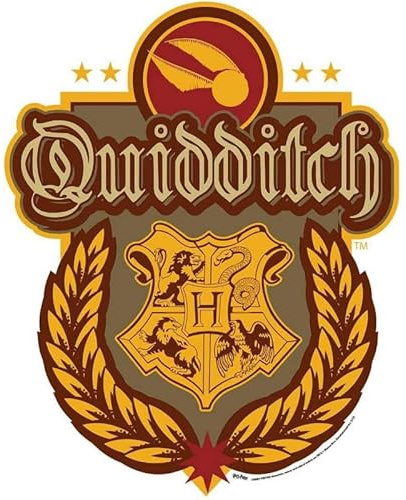 Quidditch Crest Wall Cut Out HARRY POTTER WIZARDING WORLD