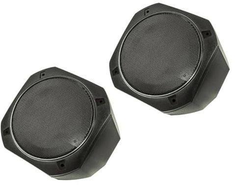 tomzz Audio 2800-022 Aufbau Lautsprecher Gehäuse für 130x130 mm DIN Lautsprecher Retro KFZ Boot LKW Baumaschinen