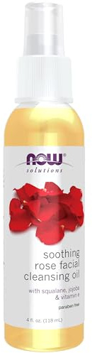 NOW Soothing Rose Cleansing Facial Oil, 118 g