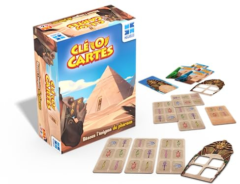 Megableu | CLE'O'Carte | Giochi di pensiero e strategia per i piccoli e grandi | Dai 6 Anni | Da 1 a 4 Giocatori | 678349