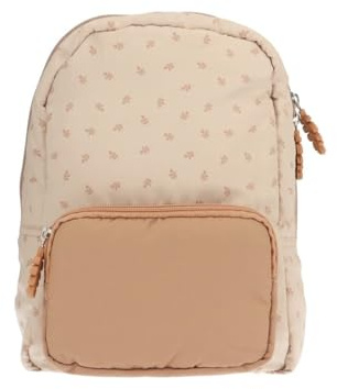 Tutete Mochila Infantil Acolchada Perfecta para Niños de 1 a 3 Años | Ultra Ligera y Cómoda | Impermeable, Duradera y Fácil de Limpiar | Mochila Ideal para Preescolar y Guardería | Leaves Sand