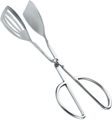 Pince à salade en acier inoxydable, pince à salade pour servir, pinces à salade, pinces à salade, lavables en machine, pinces à ciseaux en acier inoxydable suspendues, service ergonomique