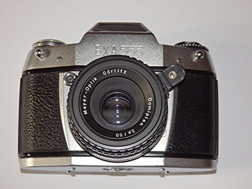 EXA 500 de IHAGEE Dresden Made IN GDR DDR - con lente Domiplan T 2.8 / 50 - de Görlitz Meyer-Optik - cámara sin marcar - SLR - cámara