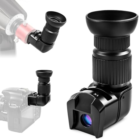 Astromania Right Angle Viewfinder 1X/2.5X with 6 Mounting Camera Adapters