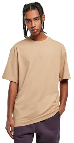 Urban Classics Thé Tall T-Shirt, Beige Union, L Homme