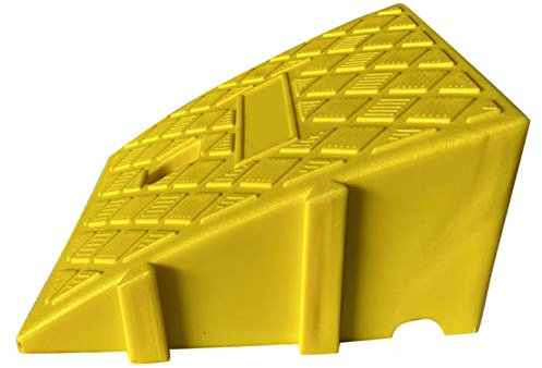 Auto Heberampe, Bordsteinrampe fürs Auto, Rampe aus PVC, rutschfest, tragbar für Autos, verwendbar als Rampe für Rollstuhl, Schwellenrampe für Motorräder, Roller